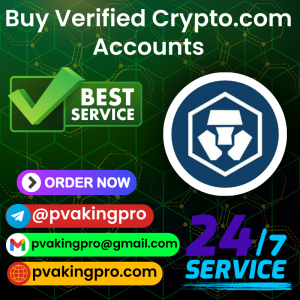 Buy Verified Crypto.com Accounts