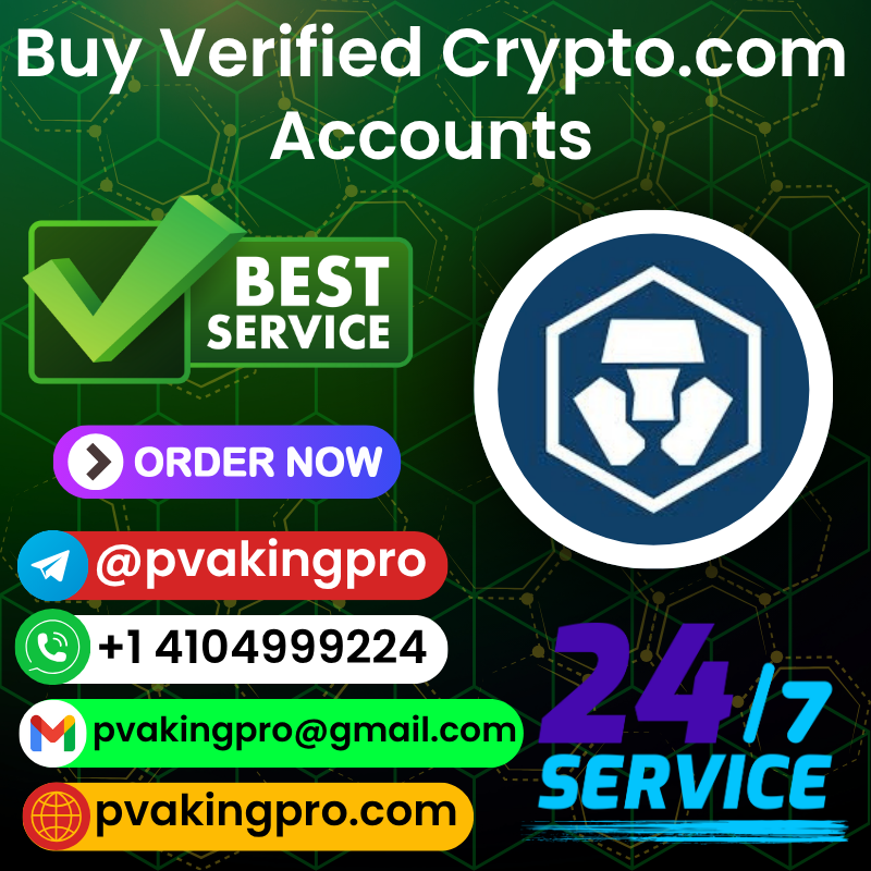 Buy Verified Crypto.com Accounts