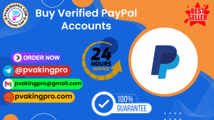 Buy Verified PayPal Accounts