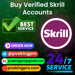 Buy Verified Skrill Accounts